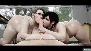 Scarlet and Tifa Lockhart Final Fantasy Vii by Pervertmuffinmajima - 3D  Porn Hentai Comic 60fps