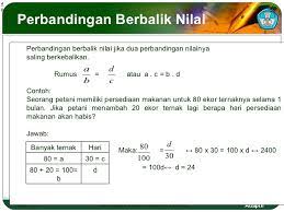 Maybe you would like to learn more about one of these? 12 Soal Latihan Perbandingan Berbalik Nilai Matematika Smp Kelas Vii Pdf Dan Word File