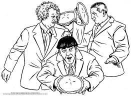 Color film shot at the same time this photograph was taken can be seen here. 3 Stooges Coloring Sheet Coloring Pages Dog Coloring Page Color