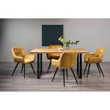 We are mustard and we make lockers. Ramsay U Leg Dali 4 Seater Dining Set Modern Dining Set Home Origins