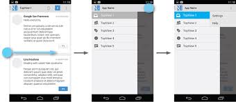 You can also watch this complete video tutorial if you are having problem understanding the written tutorial. Navigation Drawer In Android Is Not Full Screen Stack Overflow