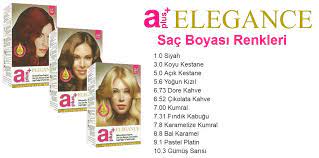 A Plus Elegance Kalici Krem Sac Boyasi Renkleri Renkler Calisma Sac Boyasi