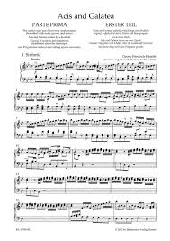 By admin inspiration august 10, 2019 962 views. Handel Acis And Galatea Hwv 49b Ficks Music