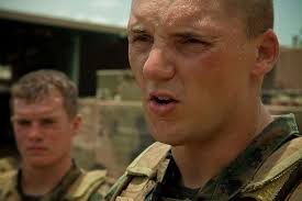 U.S. Marine Sgt. Anthony Simmons, with 2nd Fleet