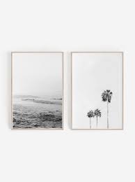 Black And White Framed Art Set Of 2 Prints Wall Art Set Of 2 Prints Surf Print Large Wall Art Art Prints Digital Print Printable Wall Art Black And White Prints Prints Wall Art Wall Art Prints Large Wall Art Black And White Prints