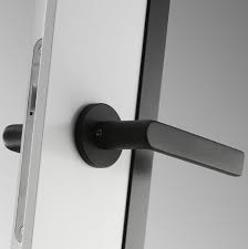 Quote from article entitled white interior doors in apartment design: Black Door Handles Svedex Svedex