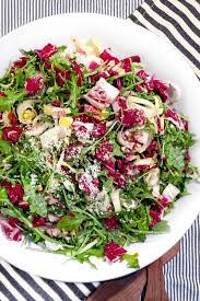 Insalata Tricolore Arugula Radicchio And Endive L Panning The Globe