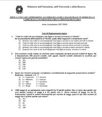 Pubblicate le risposte ai quesiti: Simulazione Test Medicina Online 60 Domande Studentville