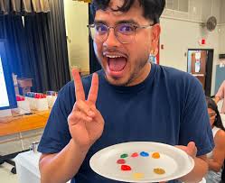 Today we welcomed back our incredible staff for the 2024-2025 school-year  with a beautiful breakfast from our very own Maria Staebler, some  inspiration from our fearless leader, Mrs. Ridgway and a cool