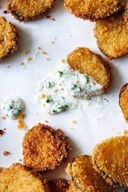 Fried Pickles With Pickled Ranch Dip Recipe Nyt Cooking In 2021 Fried Pickles Nyt Cooking Ranch Dip Recipe