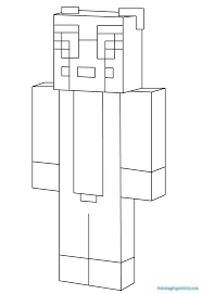 Welcome to coloringpages101.com site with free coloring pages for kids on this site. Minecraft Coloring Pages Free 15 Coloring Pages For Kids