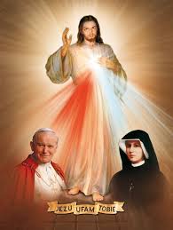 Film fabularny o apostołce bożego miłosierdzia, św. Plakat Religijny Jezu Ufam Tobie I Swieta Siostra Faustyna I Ojciec Swiety Jan Pawel Ii St Faustina St John Paul Ii Divine Mercy