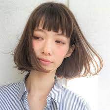 サロン要らずな前髪の切り方 セルフ初心者さんも安心な作り方教えます キナリノ ボブ 前髪 スタイル 髪型 ストレート