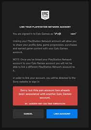 How To Link A Platform Account That Has Already Been Associated With Another Epic Games Account Psyonix Support