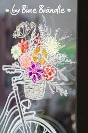 Vorlagenmappe Durchs Jahr Bine Brandle Fenster Kunst Kreidemalerei Fensterbilder Fruhling