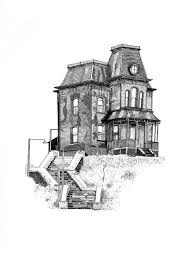 Teenager norman bates and his widowed mother take a stab at starting over in a coastal town. Bates House Alfred Hitchcock Bates Motel Psycho House Corbett Ink