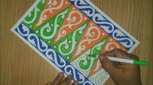 51 motif batik modern nusantara gambar desain sederhana. Cara Membuat Batik Pola Sederhana Mudah Walaupun Buru Buru Youtube
