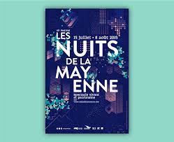 Avec ce seul instrument, elle a pu renforcer les moments clés de l'intrigue, en manipulant. Les Nuits De La Mayenne Pollen Studio Imprime Graphique Affiche Evenement Affiche Festival
