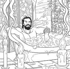 A Jason Momoa Coloring Book Exists And It Is Supposed To Ease Your Stress In 2020 Coloring Books Jason Momoa Art Therapist