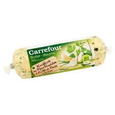 Carrefour Beurre A L Ail Et Fines Herbes 125 G Knoflook Kruiden Boter