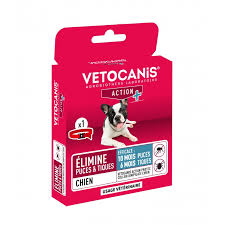 Comment se débarrasser des puces ? Collier Action Protec Anti Puces Et Tiques Pour Petit Chien