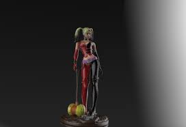 Dc comics harley quinn 3d character light: Harleyquinn 3d Print Model Harley Quinn Cgtrader