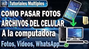 Se puede elegir una foto o un álbum completo. Como Pasar Fotos Videos Y Archivos Del Celular A La Computadora O Pc Youtube