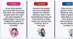 This protects your psychic esensitivity. The Kind Of Person You Should Be With According To Your Zodiac Sign Relationship Rules