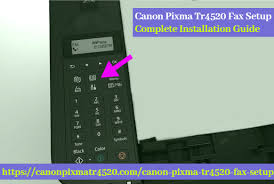 Canon pixma tr8550 full review. Canon Pixma Tr4520 Fax Setup Complete Installation Guide Setup Canon Fax