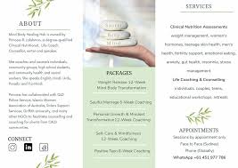 Mastering the mind body connection: Mind Body Healing Hub Digitalbrochure Princess R Lakshman Facebook