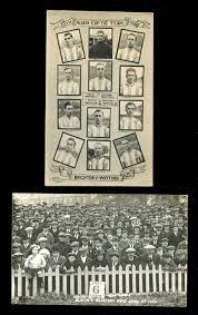 Premier league american express stadium, falmer, brighton, united kingdom 21/08/21 sat 17:30. A Group Of 10 Photographic Postcards Relating To Brighton Hove Albion Football Club Including