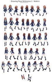 Pin On Drawing 40+ best walking poses images in 2020. pin on drawing