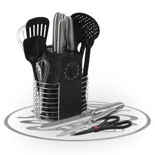 Russell Hobbs Deluxe 19 Piece Knife Block And Utensil Set Utensil Set Kitchenware Design Knife Block