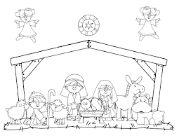 Material for your nativity scene coloring book. Nativity Coloring Pages Images Crazypurplemama