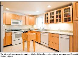 spacious kitchens, maple cabinets