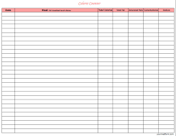 50 inquisitive calorie counter chart free printable