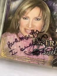 Lucy Reyes CD Introducing Esperando El Milagro Sign By Lucy Reyes  Personally