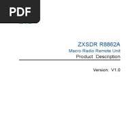 RRU8862A | PDF | Lte (Telecommunication) | Electronic ...