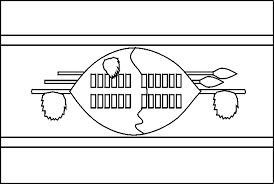 Large, horizontal, texas state flag. Swaziland Flag Coloring Picture