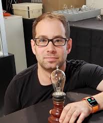 Light bulb production area inside the T-H factory in Lynn Mass. in 1888