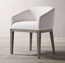 Morgan Barrelback Slope Fabric Dining Chair Collection Co19spr Dining Cg Rh In 2020 Fabric Dining Chairs Dining Chairs Restoration Hardware Dining Chairs