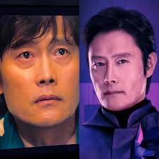 Woman selling fish to player 456