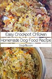 Crockpot Hahnchen Best Dog Food Dog Chicken Dog Food Recipes Healthy Dog Food Recipes Dog Food Recipes