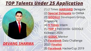 𝐅𝐈𝐍𝐀𝐋𝐈𝐒𝐓 𝐈𝐧𝐭𝐫𝐨𝐝𝐮𝐜𝐭𝐢𝐨𝐧- 𝐓𝐎𝐏 𝐓𝐚𝐥𝐞𝐧𝐭𝐬 𝐔𝐧𝐝𝐞𝐫  𝟐𝟓 -𝐃𝐄𝐕𝐀𝐍𝐆 𝐒𝐇𝐀𝐑𝐌𝐀