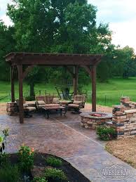 This is an octagonal gazebo design with a modern twist. 55 Best Backyard Retreats With Fire Pits Chimineas Fire Pots Fire Bowls Western Timber Frame