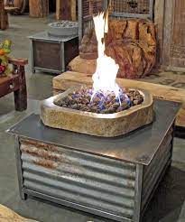 It is made to look attractive whether you have a fire burning or not. Diy Propane Fire Table Awesome 22 Best Gas Fire Pit Images On Pinterest In 2020 Diy Gas Fire Pit Diy Propane Fire Pit Fire Pit Table