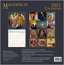 This calendar is primarily used by authors of ordines and other liturgical aids published to foster the celebration of the liturgy in our country, but may updated may 18, 2020 to add the optional memorial of saint faustina kowalska; Magnificat Magnificat 2021 Wall Art Calendar