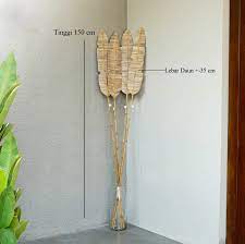 Maybe you would like to learn more about one of these? Naindo Daun Pisang Decorasi Hiasan Ruang Tamu Kantor Daun Kering Tinggi 150 Cm Lazada Indonesia