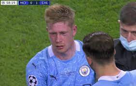 The belgian suffered an ankle injury and. Man City And Belgium Star Kevin De Bruyne Reveals He Can T Feel Left Side Of His Face And Admits Damage Could Take Six Months To Heal