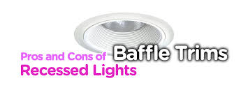 cons of baffle trims recessed lights
